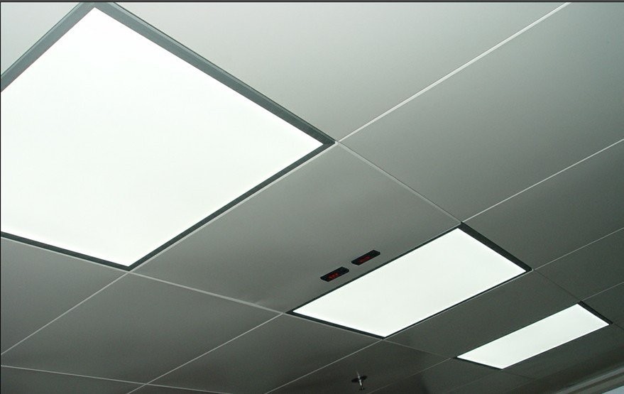Lắp đặt đèn LED Panel cho trần thạch cao tấm